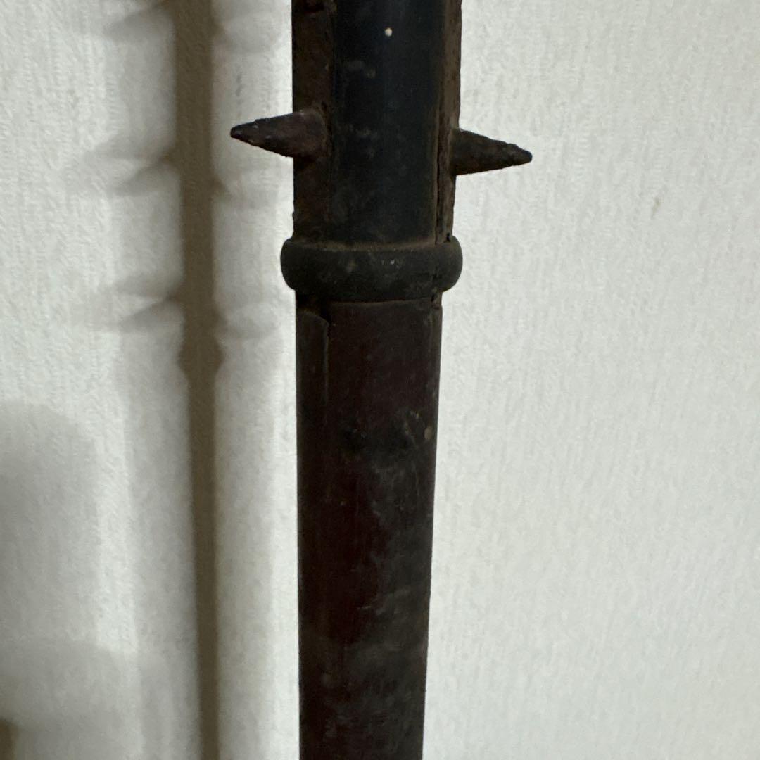 模造刀　模造槍　袖搦　そでがらみ　棍棒　骨董品　武具　レトロ　江戸時代　捕縛