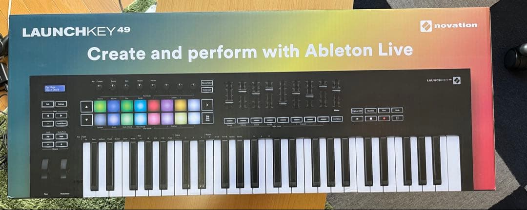 Novation Launchkey 49 MK3 一部不具合あり