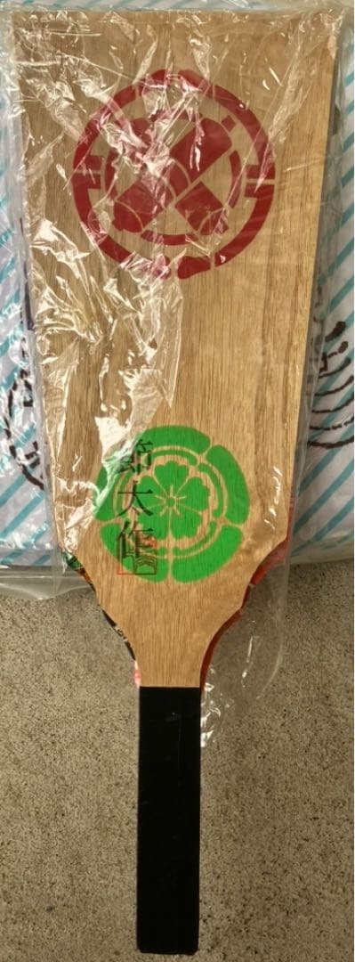 舞妓人形羽子板 40cmほど 一点もの家紋