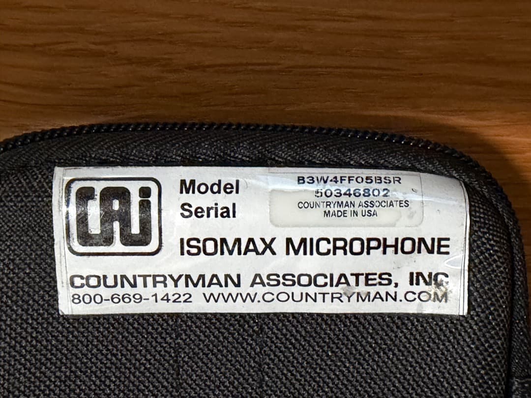COUNTRYMAN カントリーマン B3 オムニラベリアマイク #①