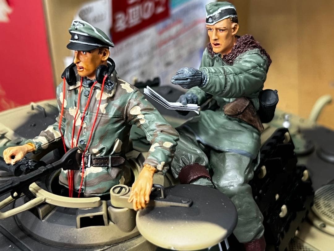 1/16 シャーマン戦車用 アメリカ兵 レジンフィギュア