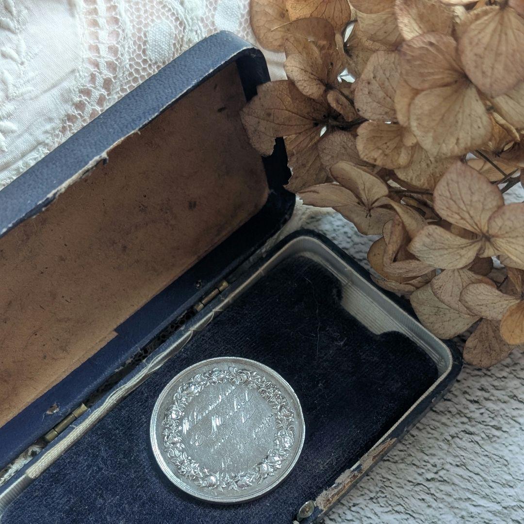 フランス アンティーク マリッジ  シルバー約13.8g 1928年