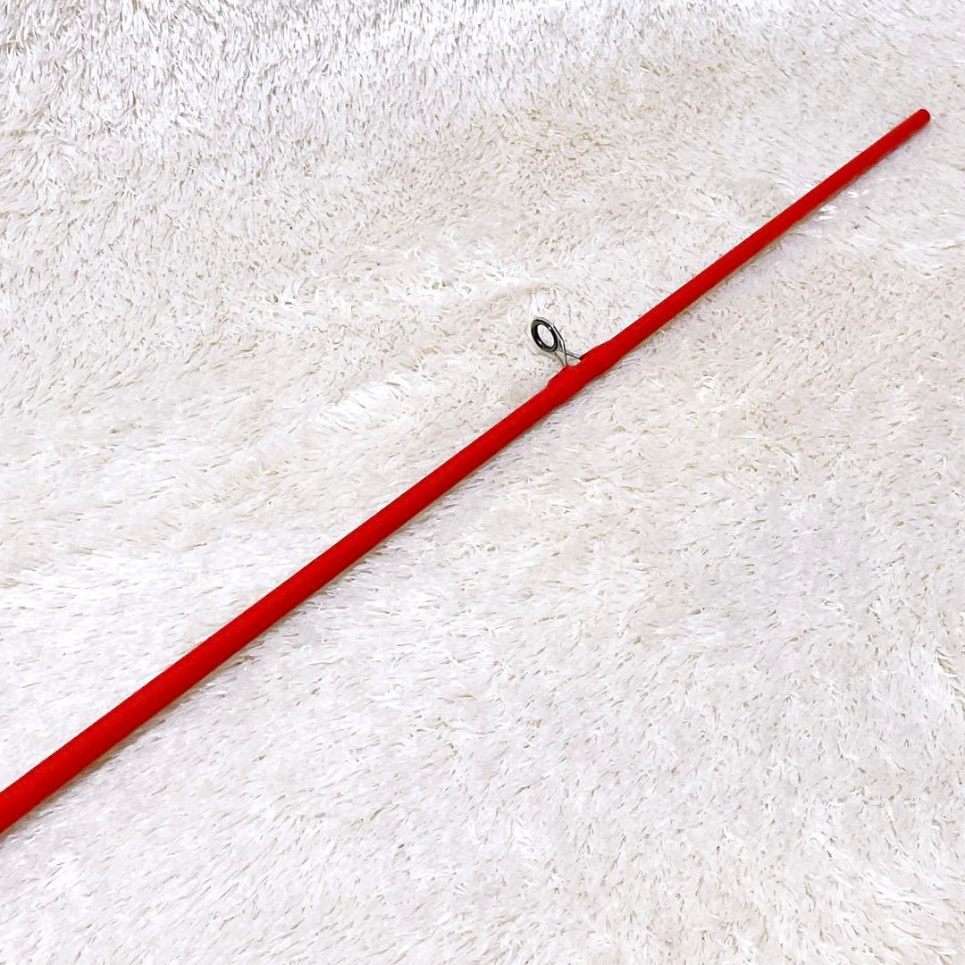 パームス フレイム FGC-664 バスロッド 2ピース ロッドケース付き 赤