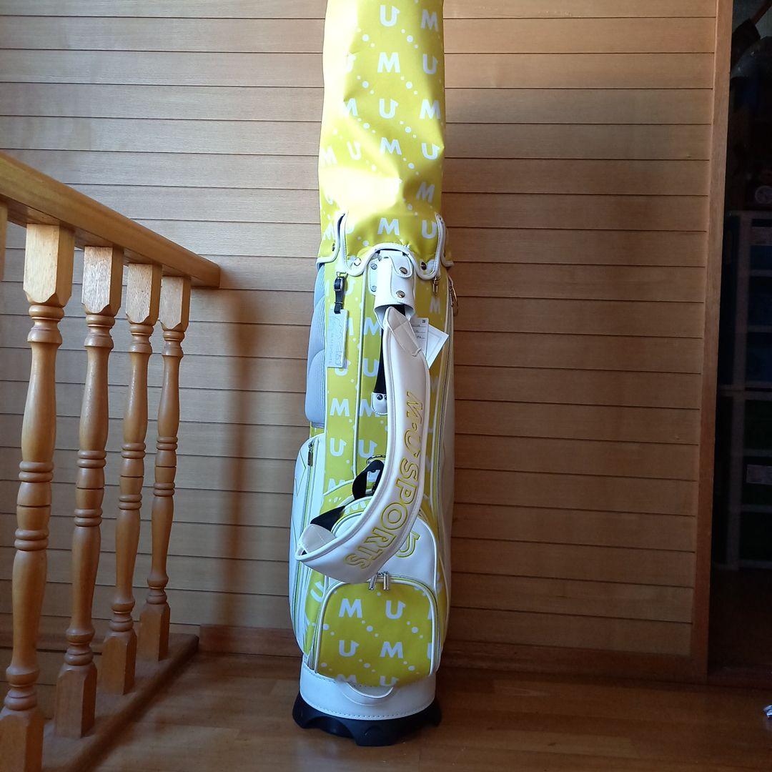 半額以下！　最新モデル　MU SPORTS　ミエコウエサコ　キャディバッグ　撥水