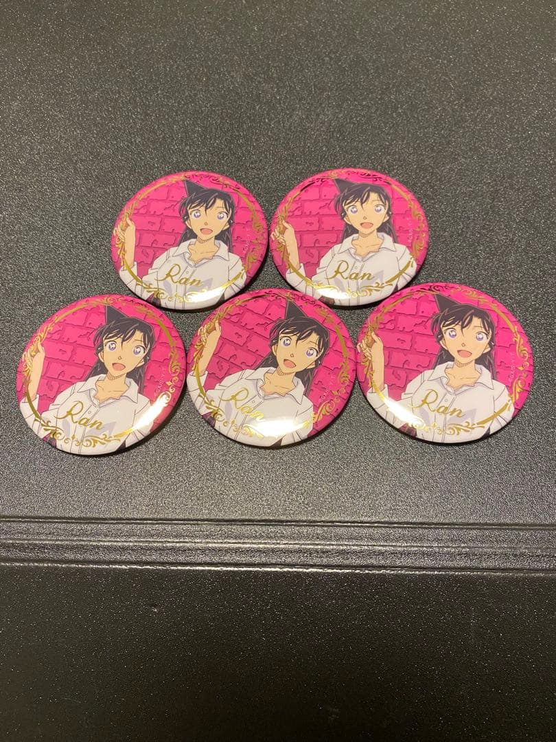 名探偵コナン コンサート 2025 缶バッジ 音楽 毛利蘭　グッズ　5個