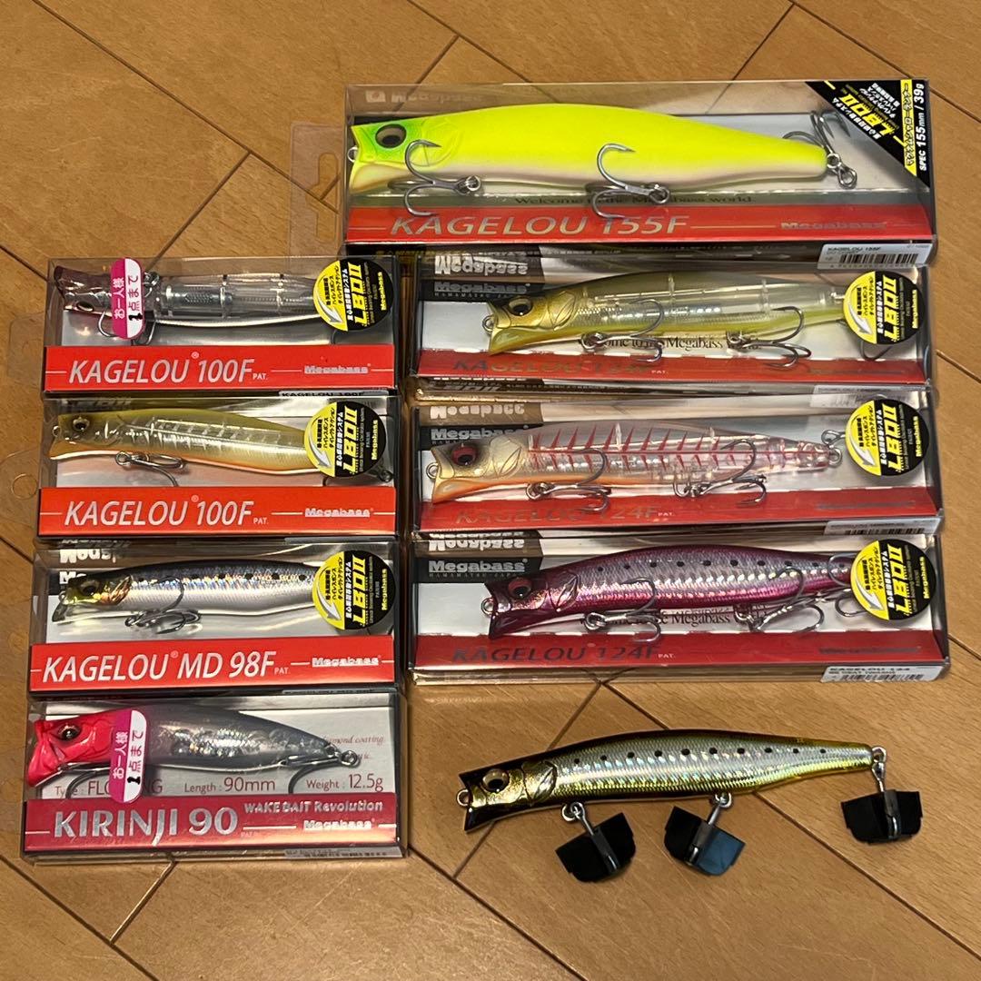 新春セール　新品未使用品　ブローウィン、カゲロウ他　人気ルアー50点以上