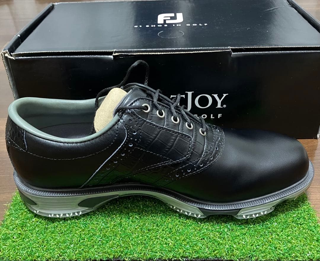【希少】FootJoy DRYJOYS TOUR クロコ本革 26.0cm 新品