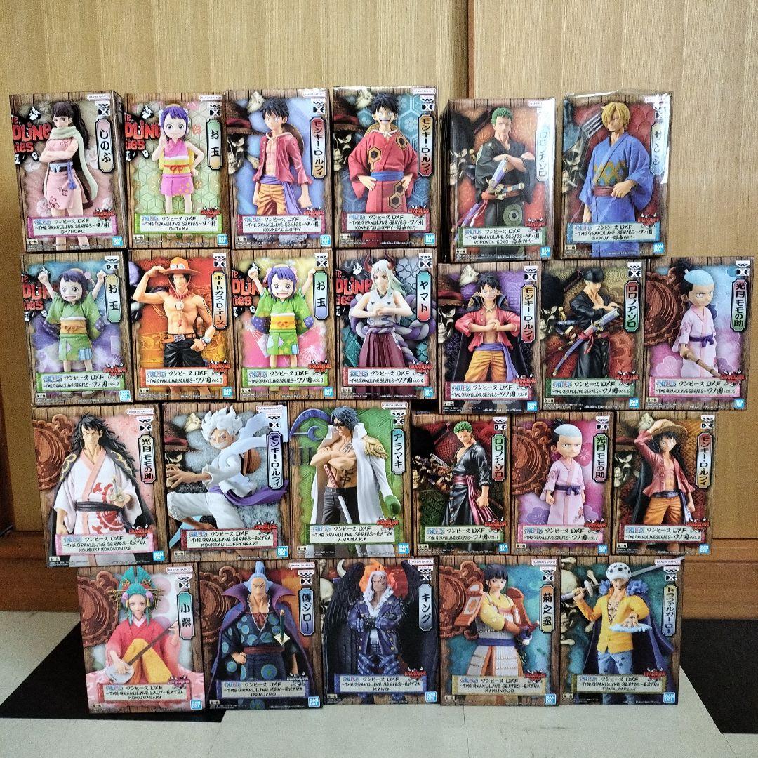 新品未開封品７５体 ワンピース ワノ国フィギュア dxf コンプリート グラメン
