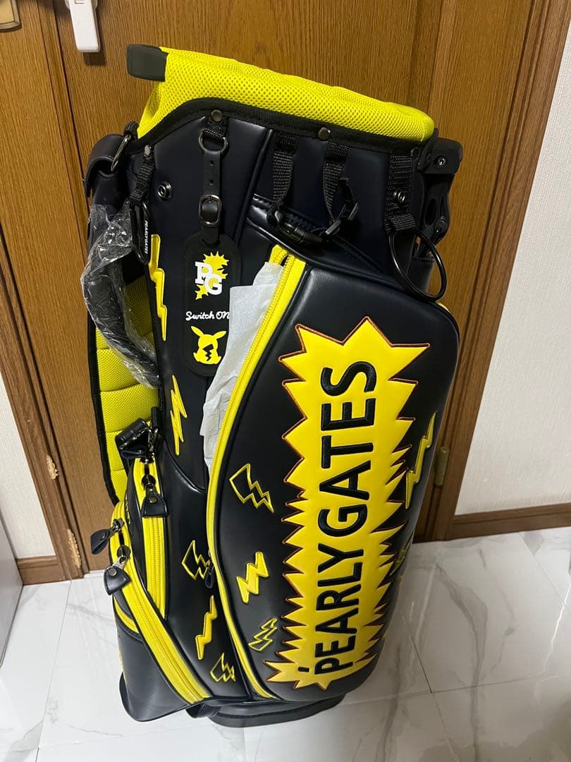 残り３点　PEARLY GATES キャディバッグ ピカチュウコラボ