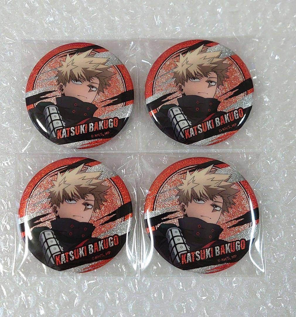 ヒロアカ　渋谷　東急コラボ　爆豪勝己　缶バッジ　レア　特典　カード　ミニキャラ