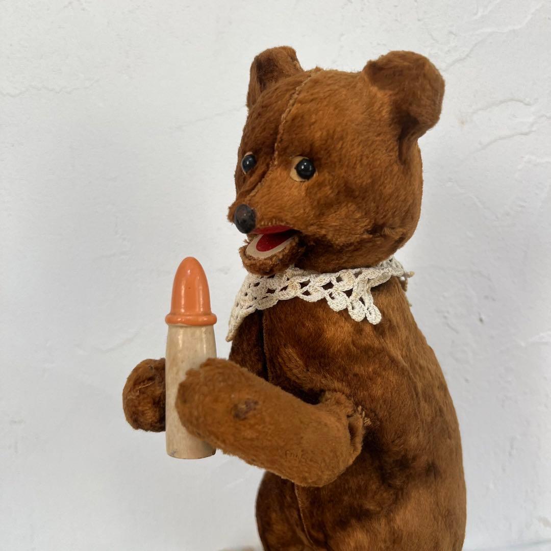 オランダ ヴィンテージ vintage bear ゼンマイ クマ 熊 ぬいぐるみ