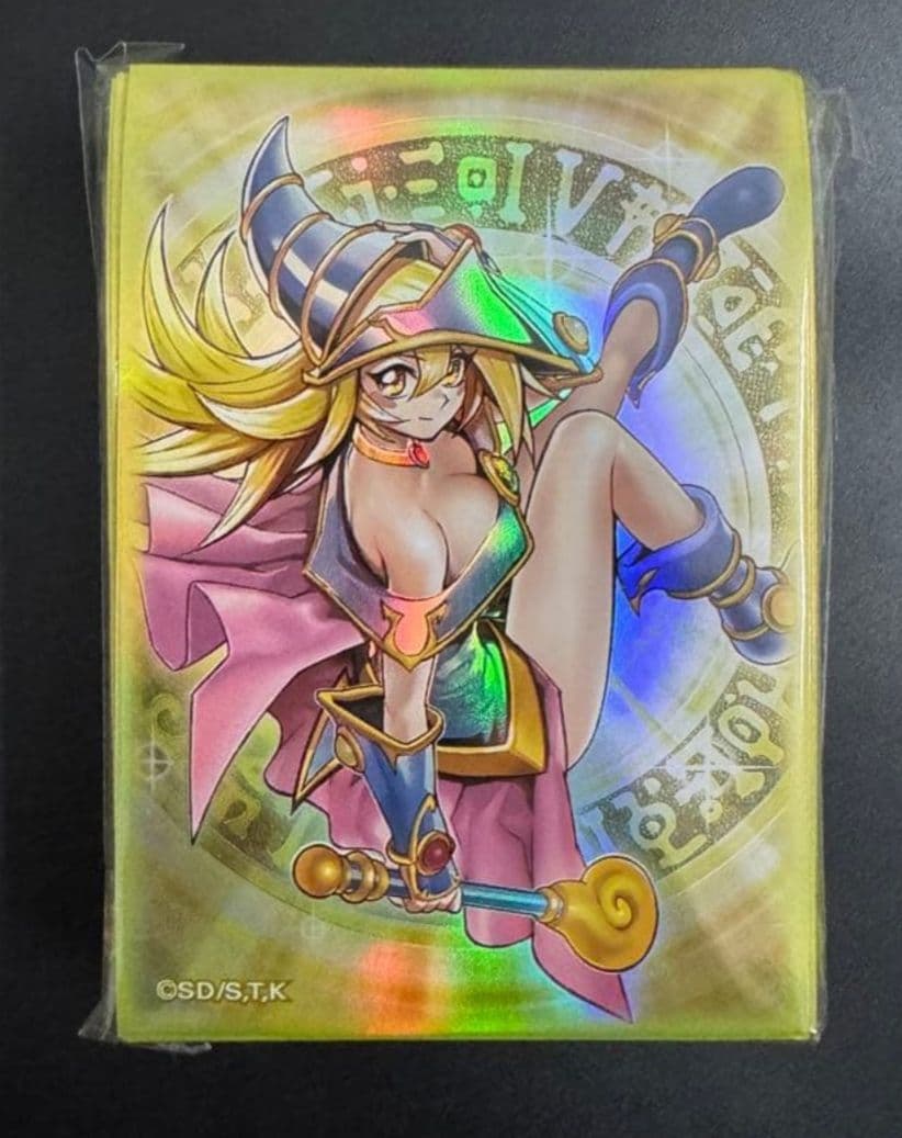 【即日発送】遊戯王 魔術師の弟子ブラック・マジシャン・ガール スリーブ 100枚