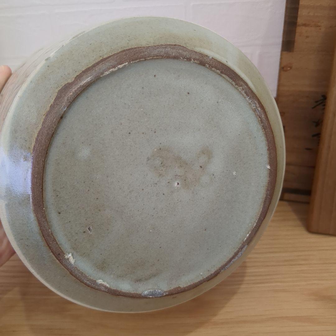 茶道具　水壷　広州窯　彫三嶋