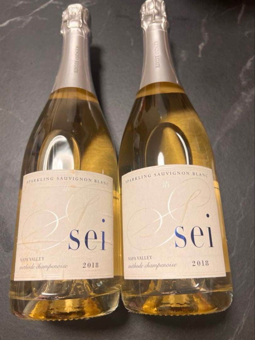 お祝い等Kenzo Estate清sei2018 スパークリングワイン2本セット