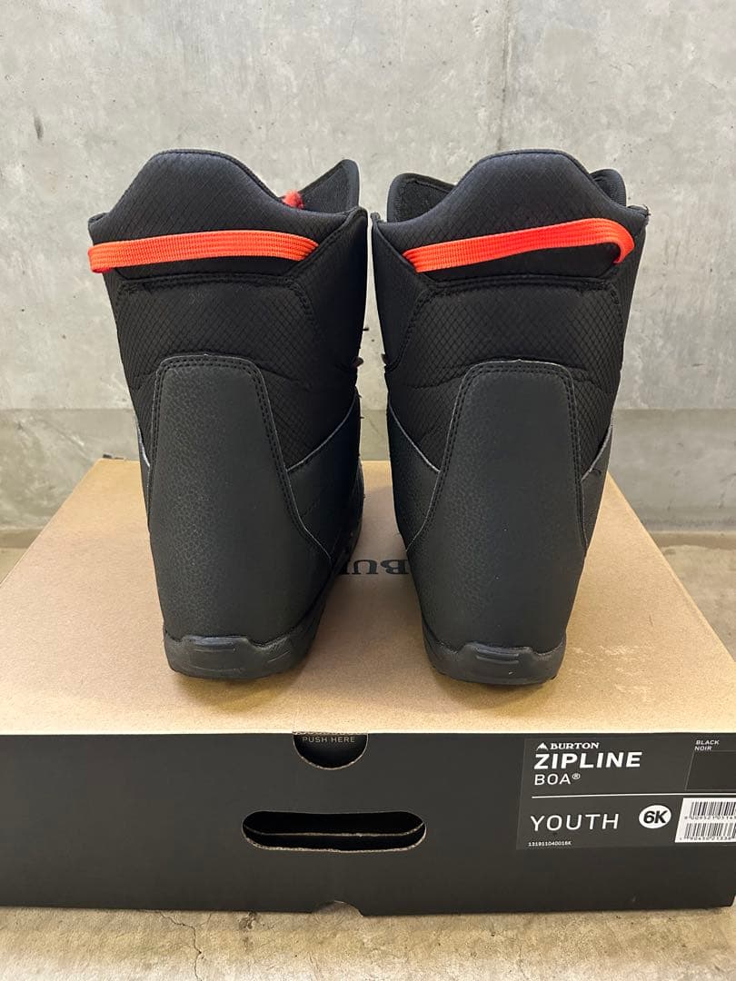 24cm キッズ Burton ジップライン BOA スノーボードブーツ