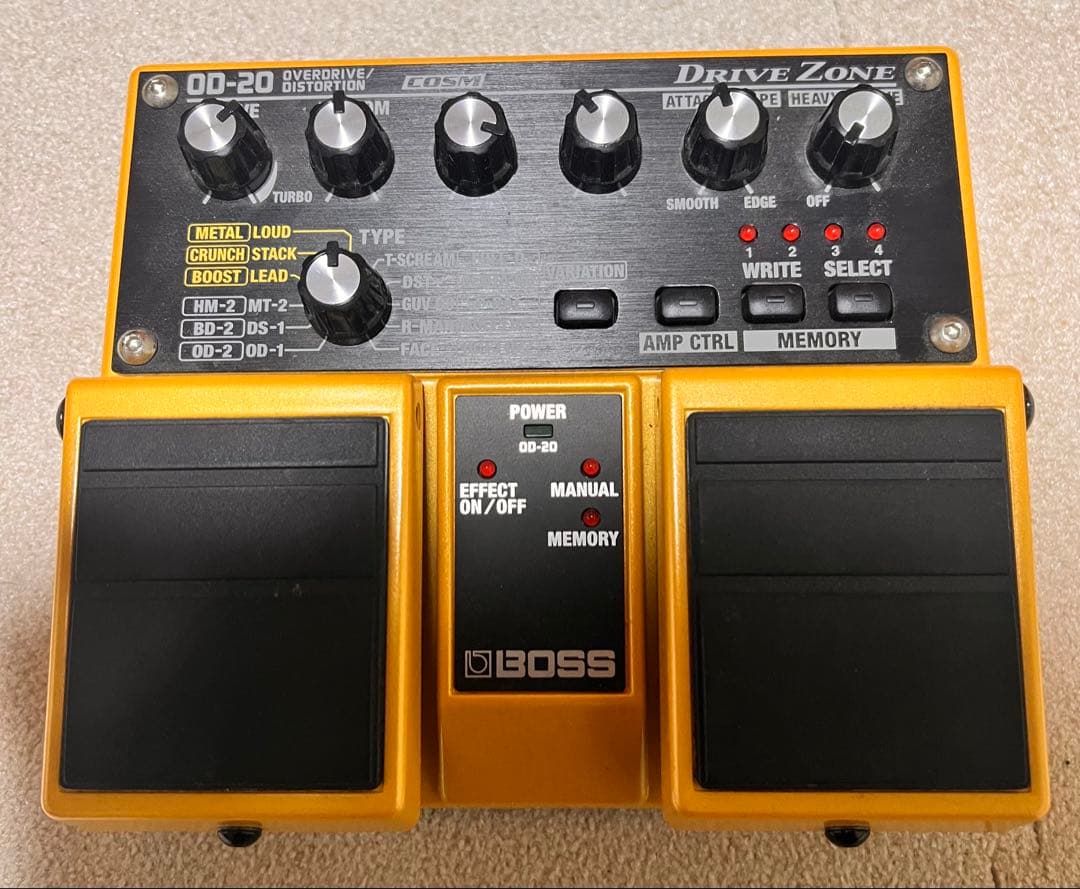 ギター BOSS OD-20 Drive Zone