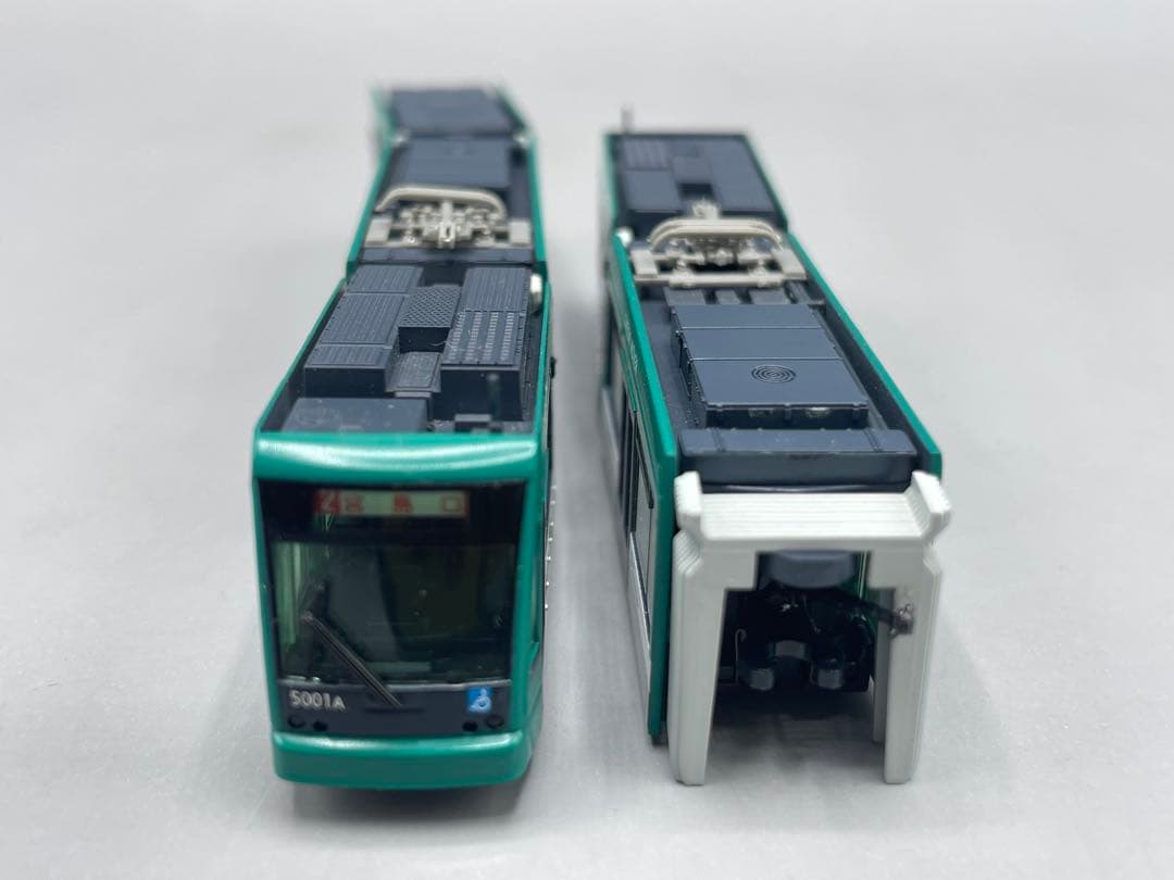NT123 広島電鉄 5000形 グリーンムーバー