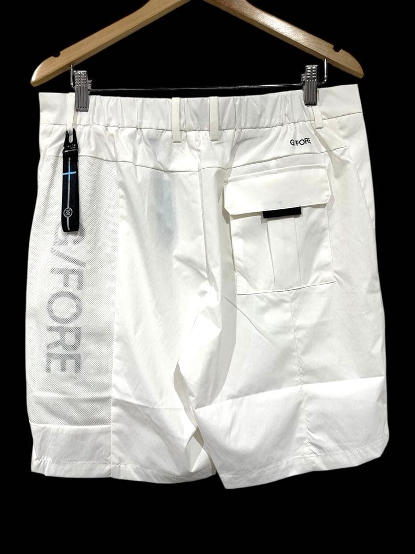 新品未使用☆新作G/FOREジーフォア メンズハーフパンツsizeXXLホワイト