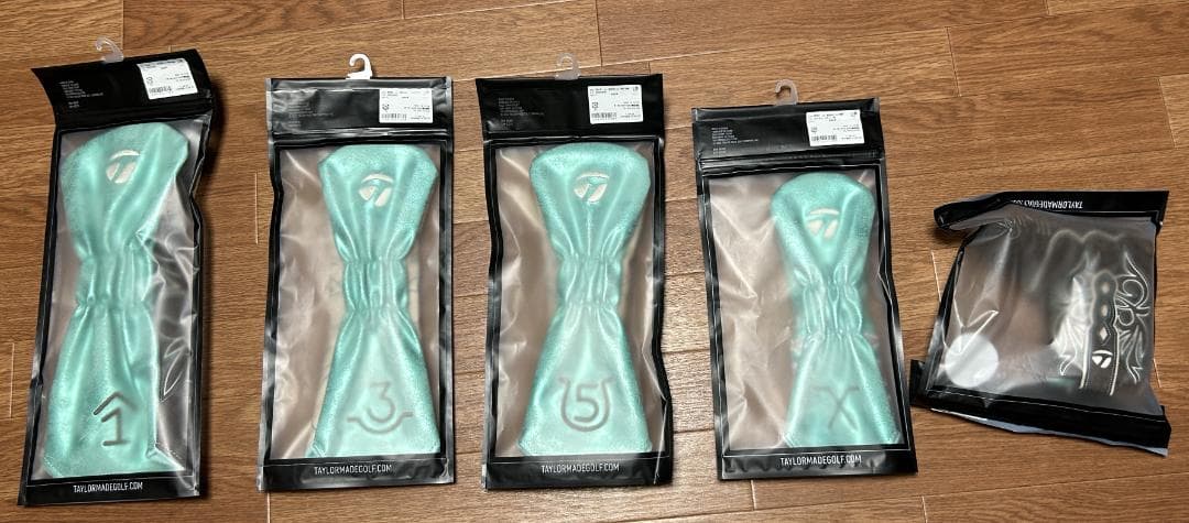 【新品未使用】テーラーメイド 限定品 キャディバッグ+ヘッドカバー 全米女子プロ