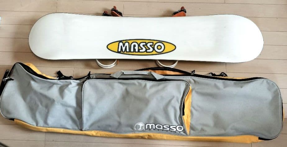 Jr.用スノーボード三点セット ボードケース付き ボード長さ118cm