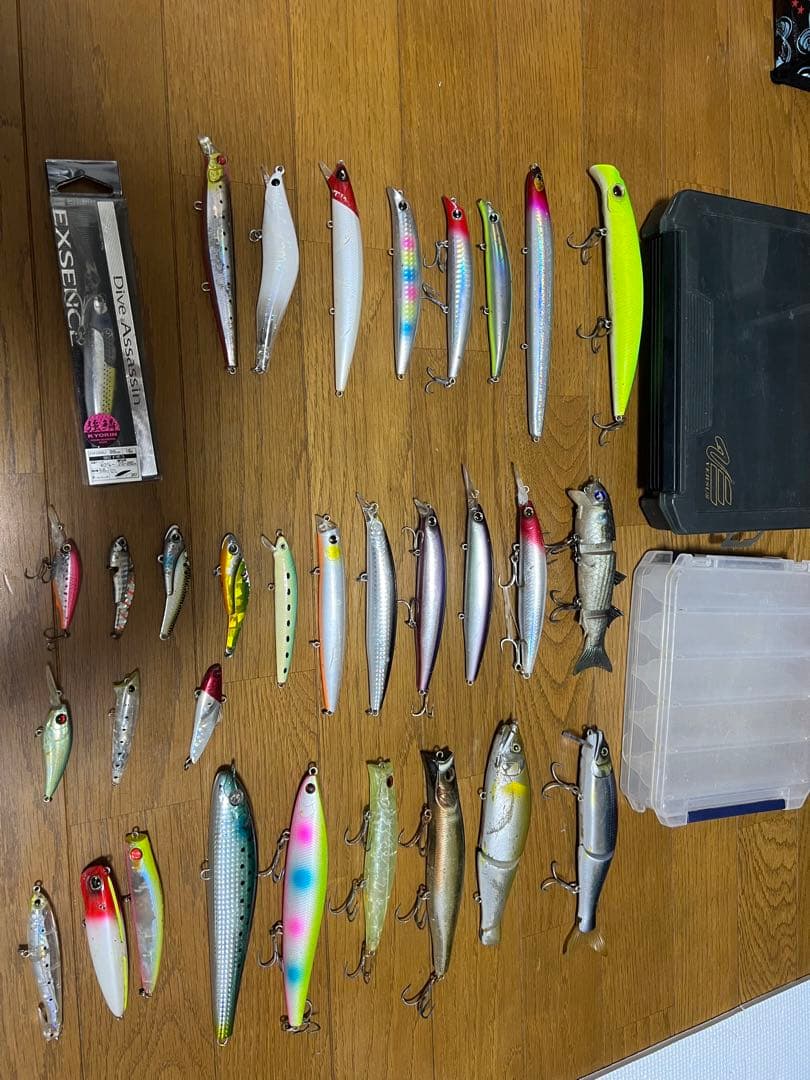 シーバスルアー引退セット32個値下げしました