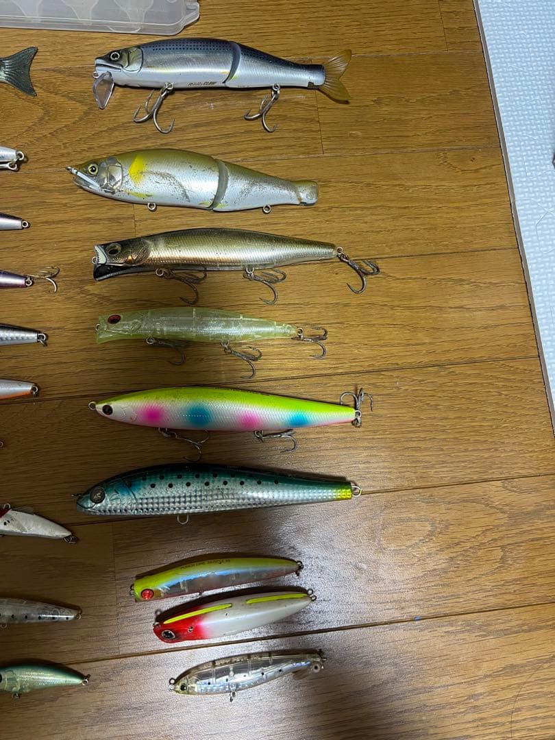 シーバスルアー引退セット32個値下げしました