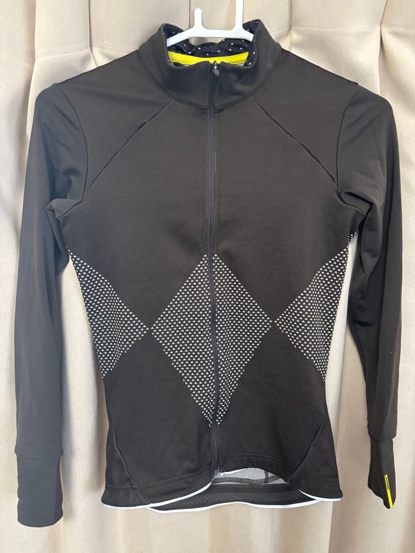 未使用品 MAVIC 春秋用 長袖ジャージ Sサイズ サイクルウェア