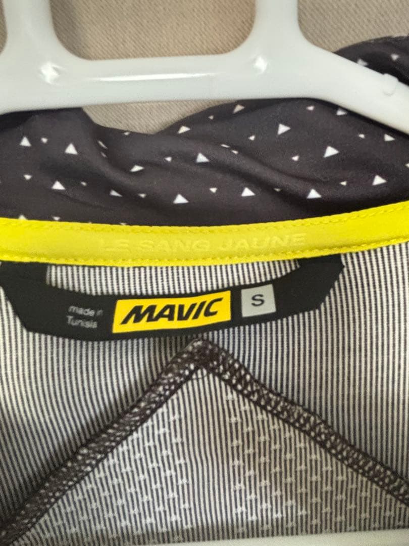 未使用品 MAVIC 春秋用 長袖ジャージ Sサイズ サイクルウェア