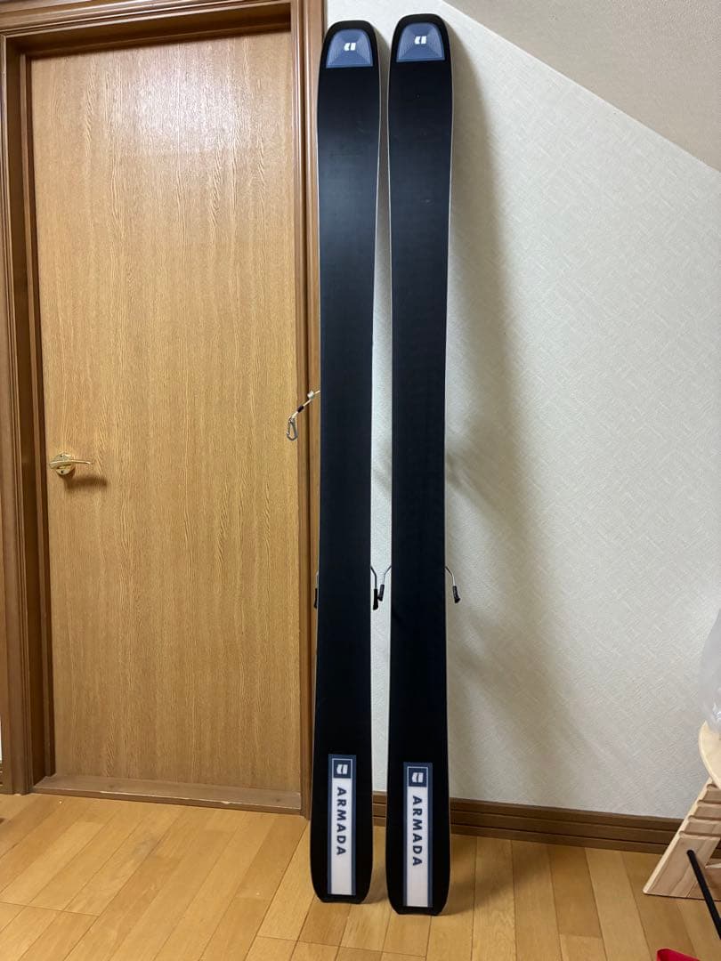ARMADA ネイビー スキー板 バインディング付き　ビンディング