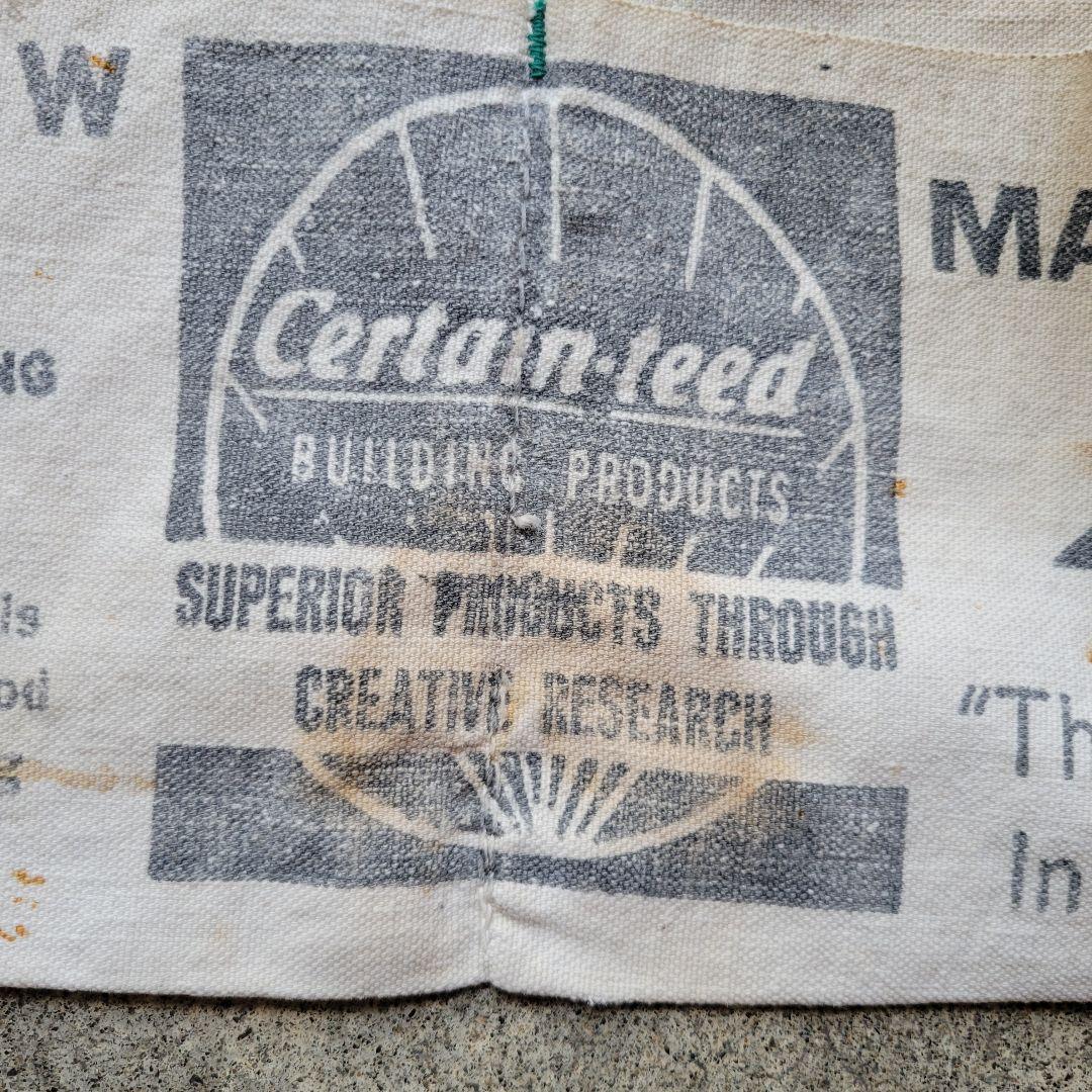 40's～vintageworkapronサコッシュUSA古着