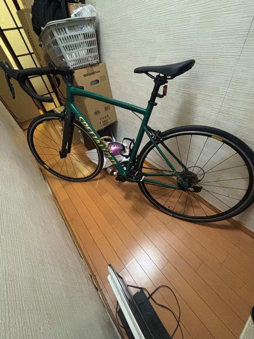 specialized 緑　ロードバイク　引き取り限定　富山