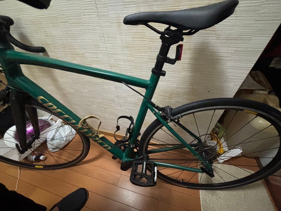 specialized 緑　ロードバイク　引き取り限定　富山
