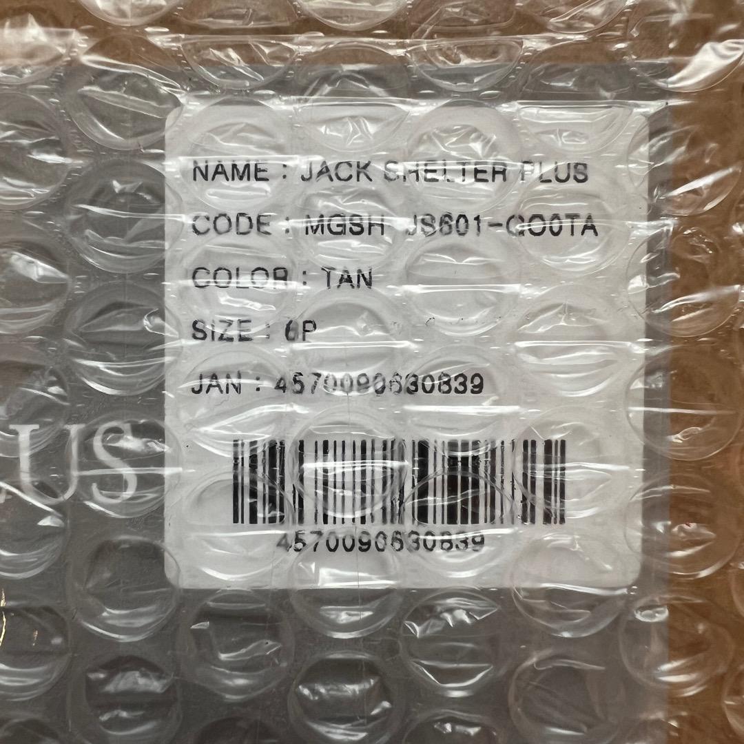 ミニマルワークス ジャックシェルタープラス ポール付き JACK SHELTER