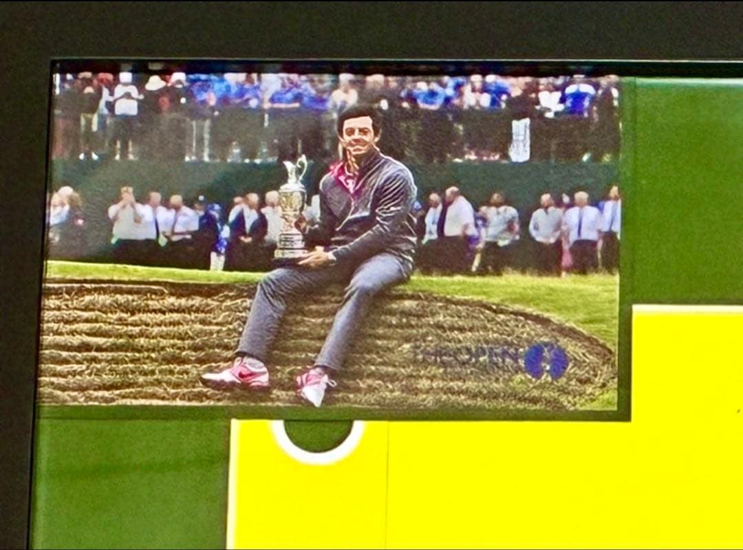 貴重！ローリーマキロイグランドスラム２０２５年マスターズ直筆サイン　鑑定書付