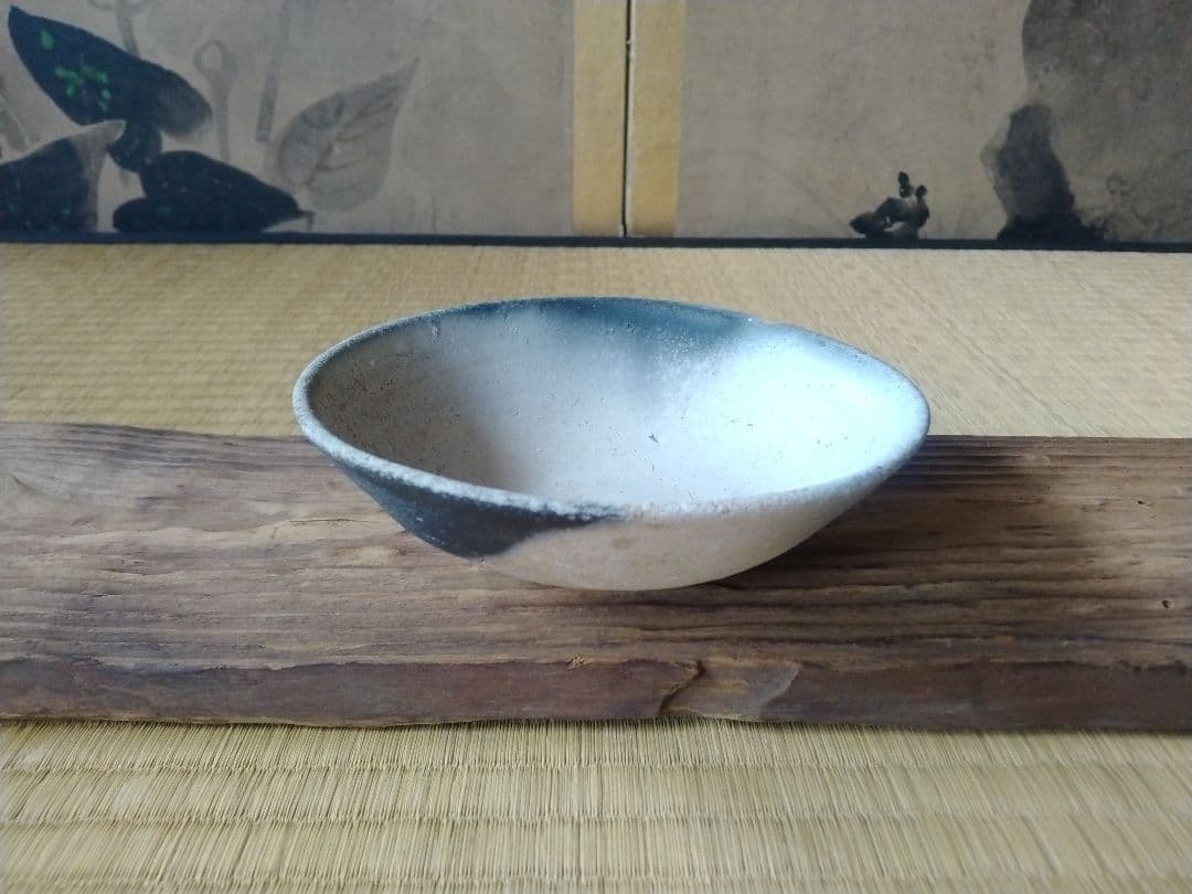 平安～鎌倉時代　黒色土器碗　骨董　古美術　発掘品　茶碗　酒器　土器　瓦器