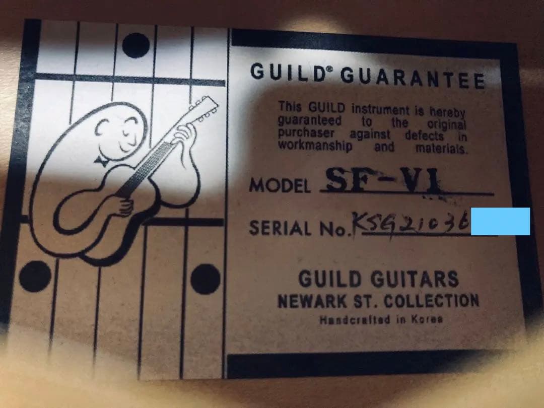 GUILD ギルド セミアコ DC STARFIRE VI SCW 動作良好