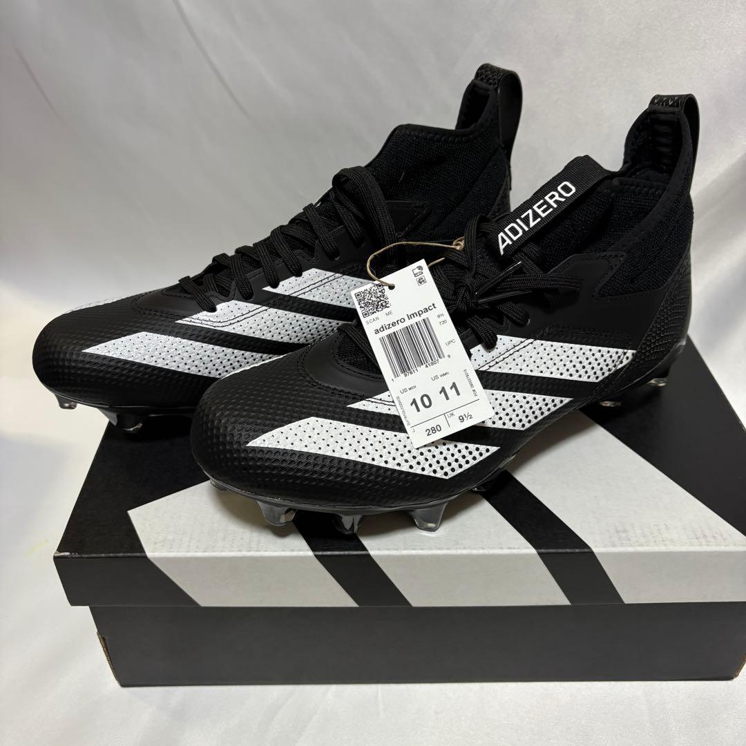 Adizero Impact Cleats　BLK/WHT　28.0㎝　L