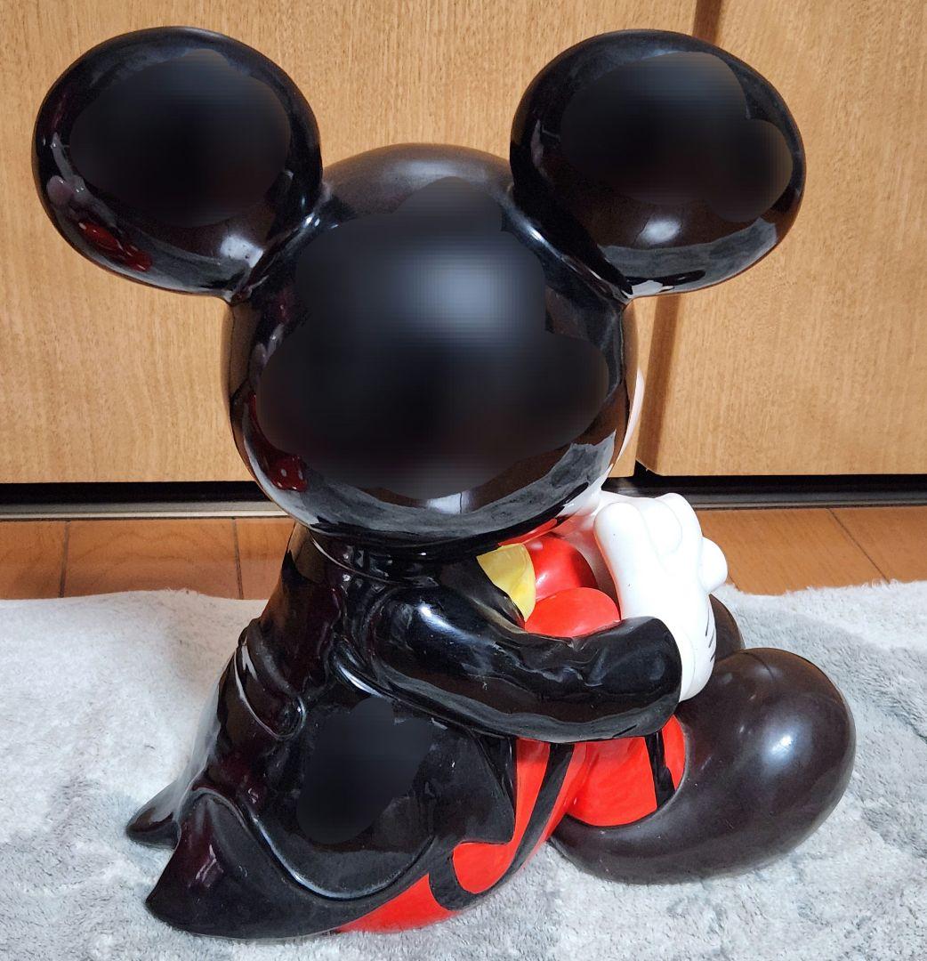 ディズニーランド ミッキー ミニー 陶器 置物 ヴィンテージ レア 当時物