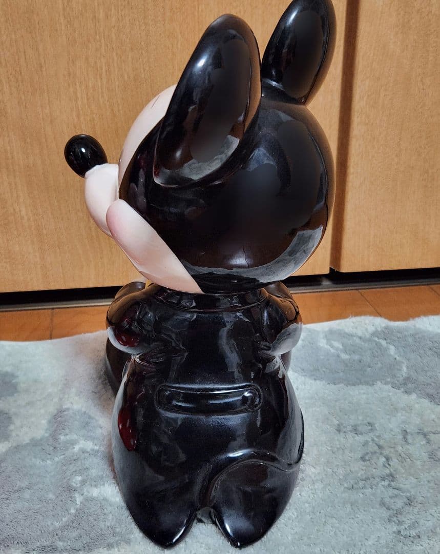 ディズニーランド ミッキー ミニー 陶器 置物 ヴィンテージ レア 当時物