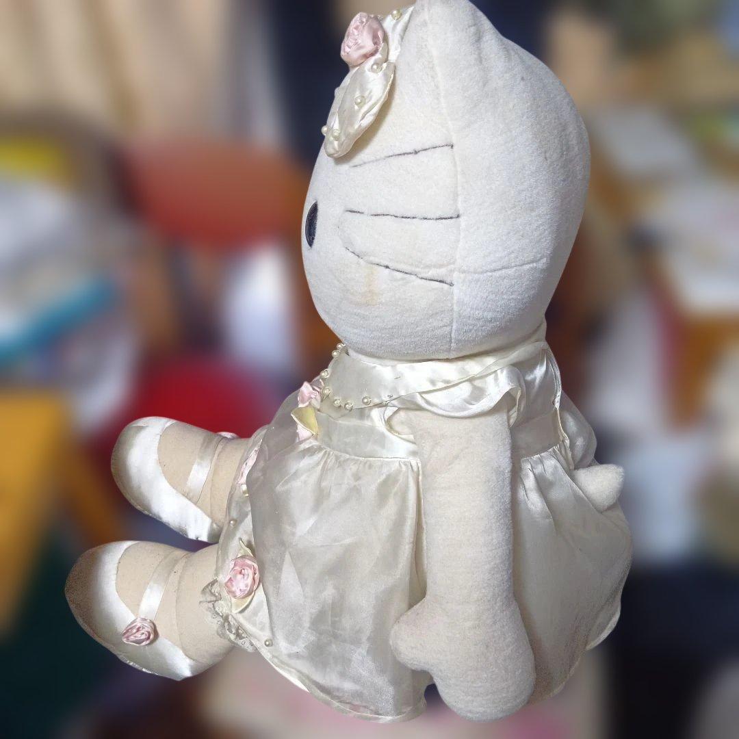 ハローキティ1998年バースデー限定 ぬいぐるみレトロレアビンテージ約94cm