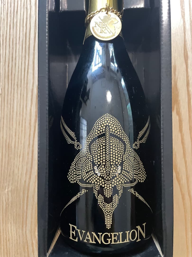 エヴァンゲリオン スパーリングワイン (初号機) NERVメダル付き