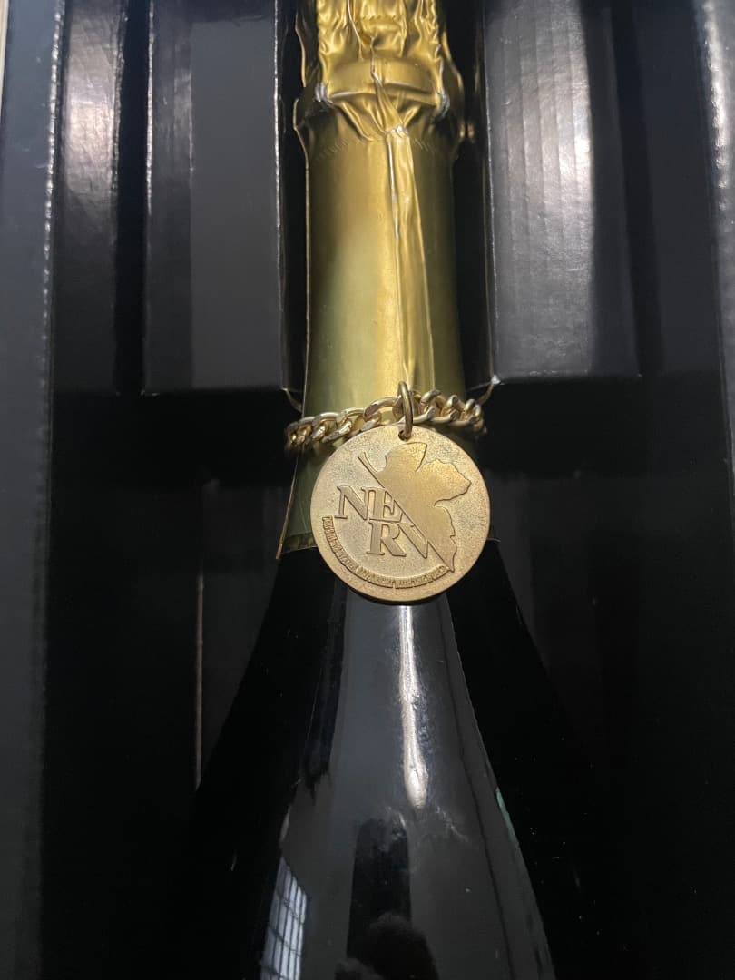 エヴァンゲリオン スパーリングワイン (初号機) NERVメダル付き