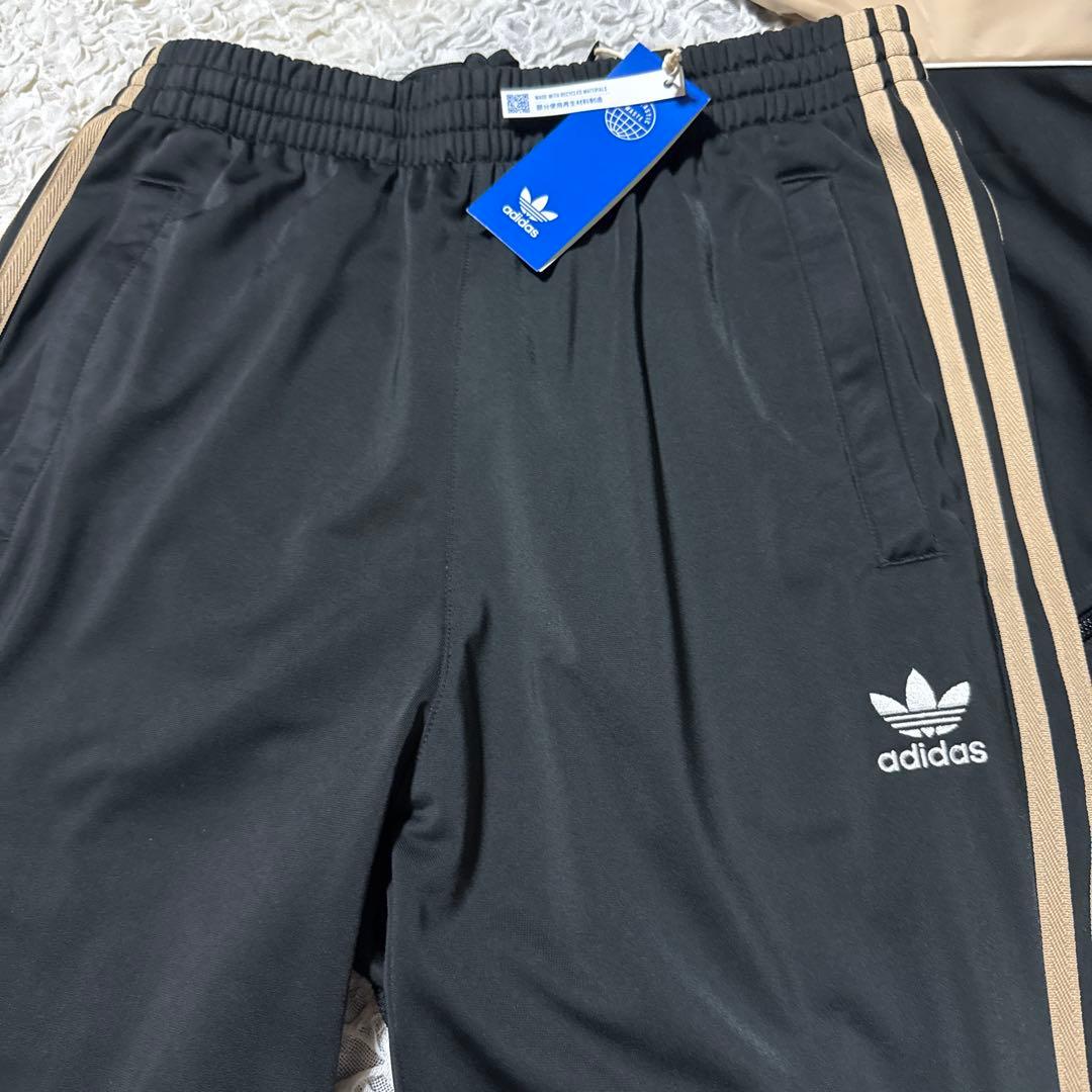 新品 L adidasアディダス刺繍トラックジャケットセットアップ