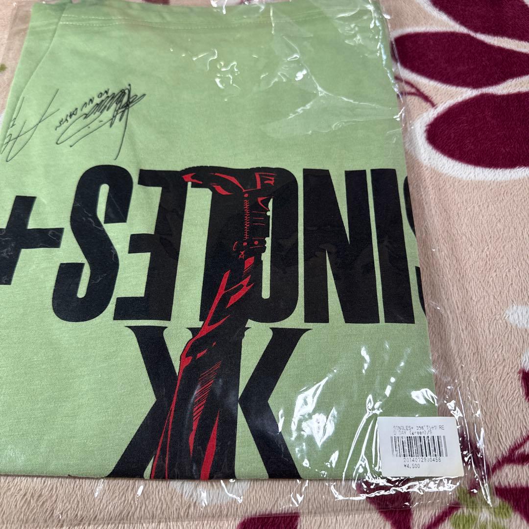 吉川晃司 30th SINGLES+ Tシャツ green