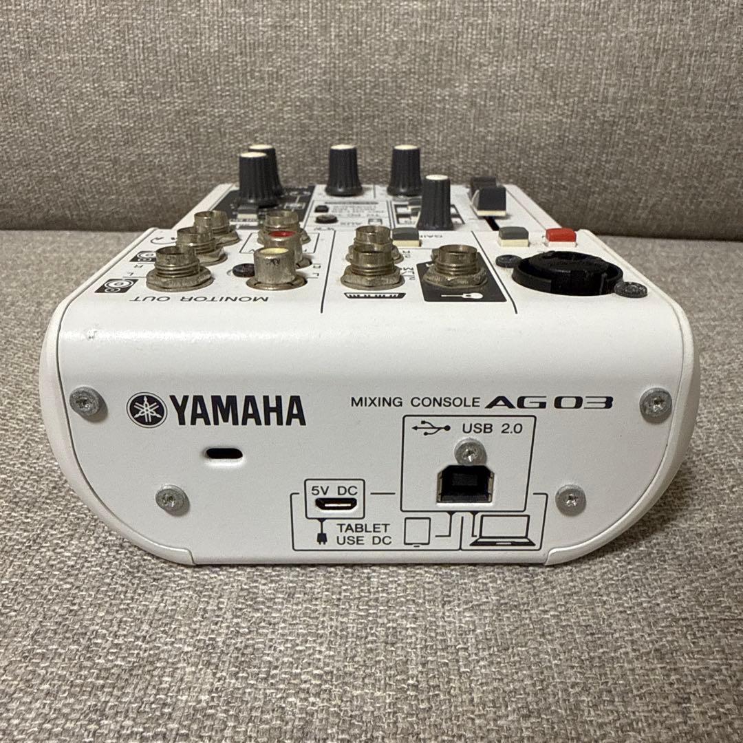YAMAHA AG03 オーディオインターフェイス 本体 付属品のみ