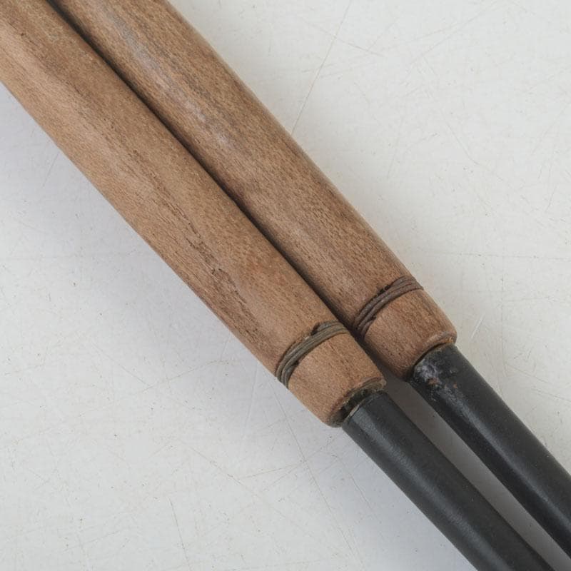 茶道具　金工師　木村清五郎造　風炉用火箸　共布共箱　C　9250