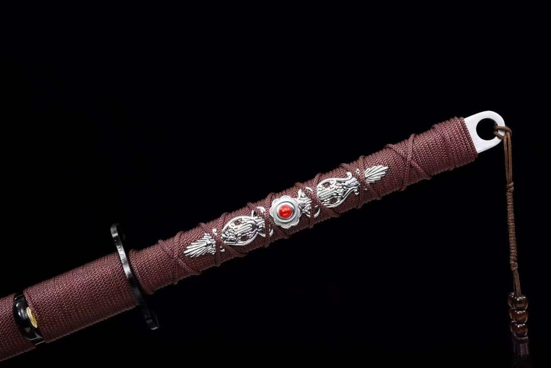 藍鳳斬馬刀20230274 武具　刀装具　日本刀　模造刀 居合刀