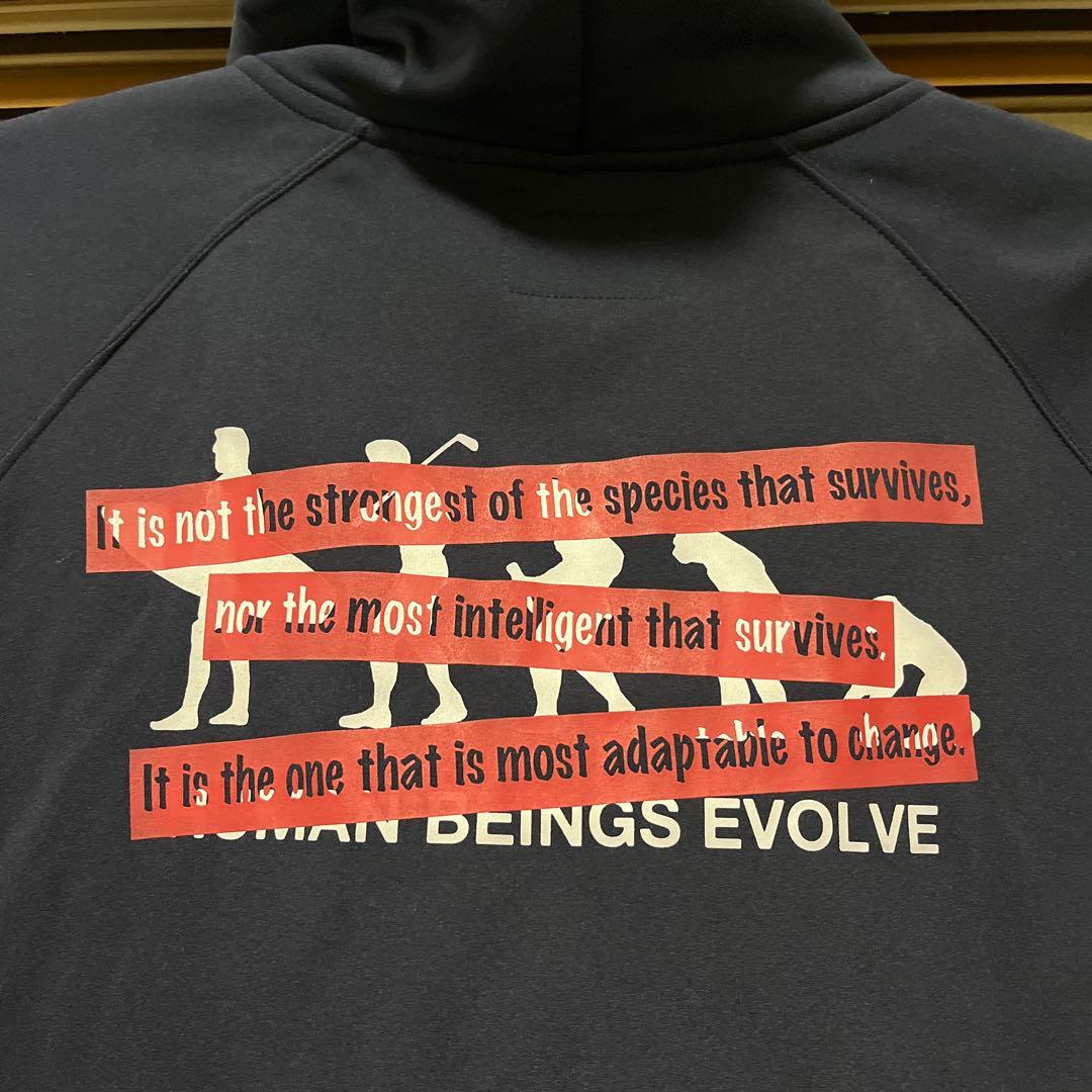 ラフアンドスウェルジップアップパーカーMサイズブラック美品です。