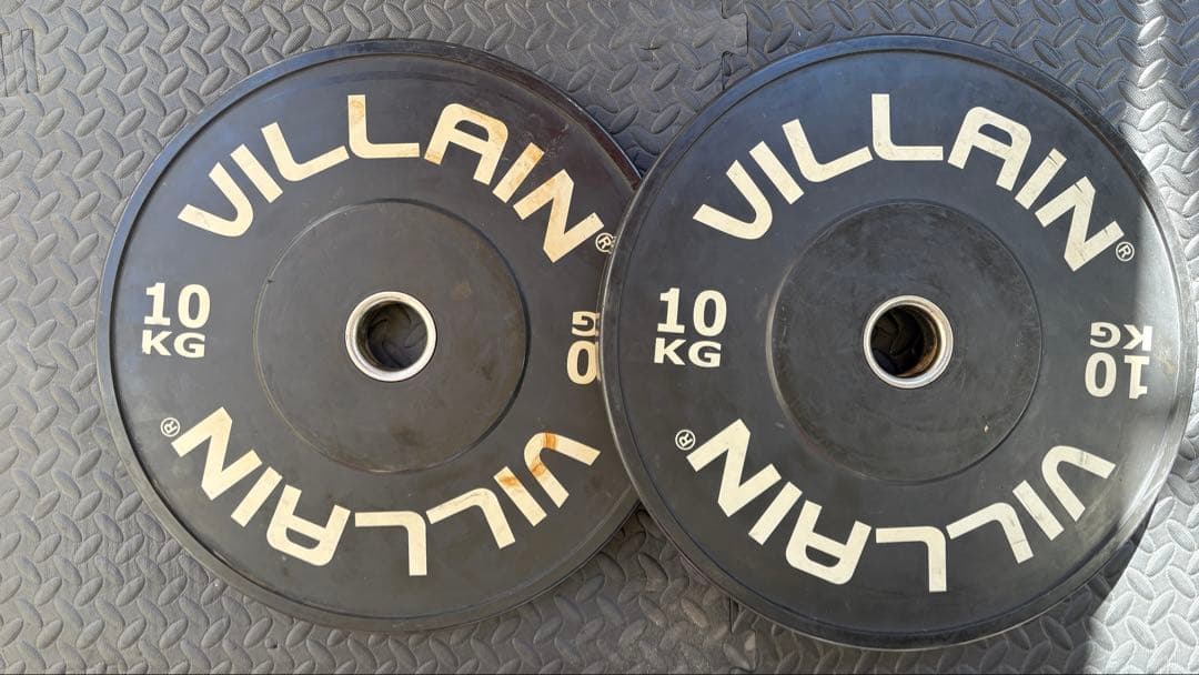 バンパープレートセット VILLAIN 5kg〜25kg 合計150kg