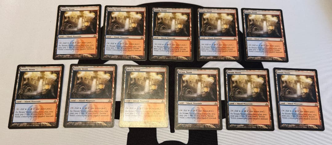 蒸気孔　１１枚　英語　MTG